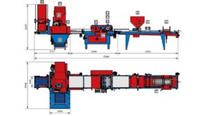 Линия точного высева семян в кассеты URBINATI BETA65 Compact