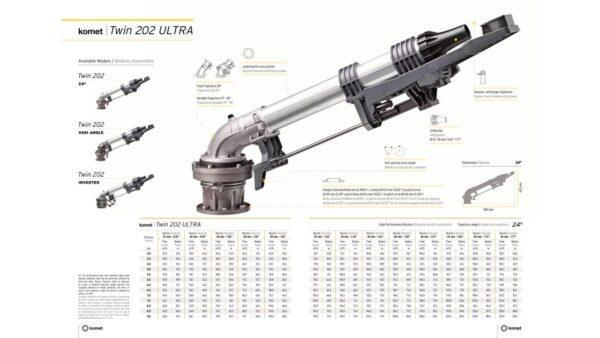 IRFA5 пистолет Komet TWIN 202 Ultra 24